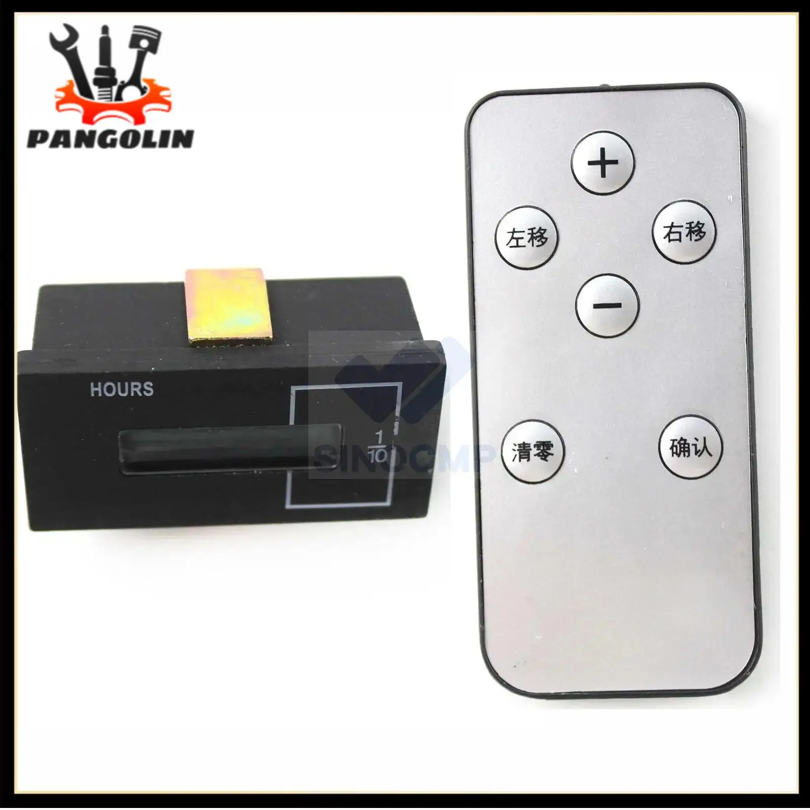2528-9040 الموقت ساعة متر مع جهاز التحكم عن بعد ل دايو دوسان DH200LC-V DH220-5 حفارة استبدال أجزاء