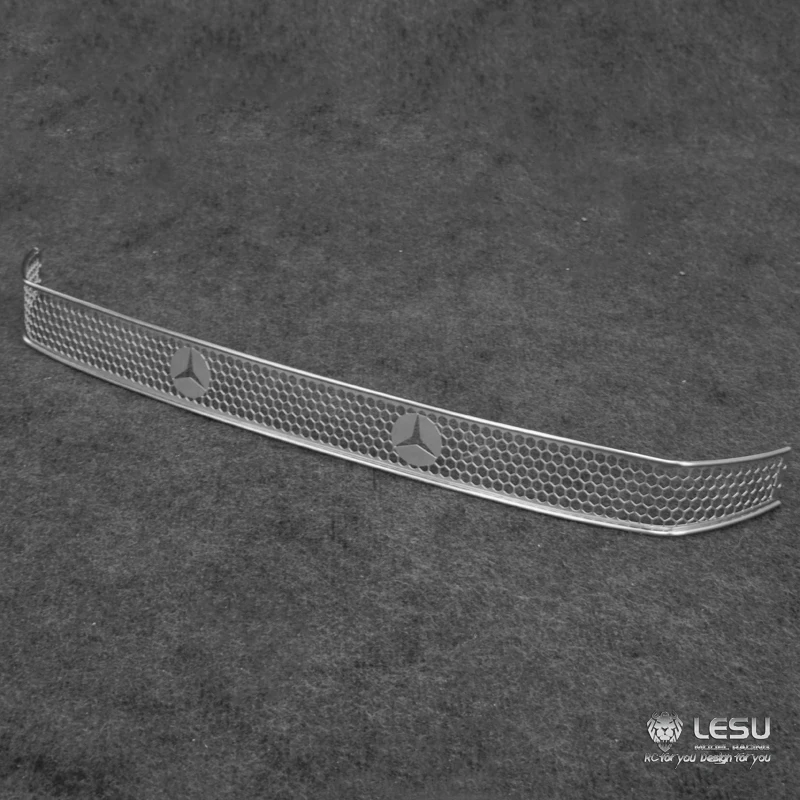 Metal Windshield Protection Grid Cover for 1/14 TAMIYA RC Benz Actros 1851 Tractor Truck DIY Car Model