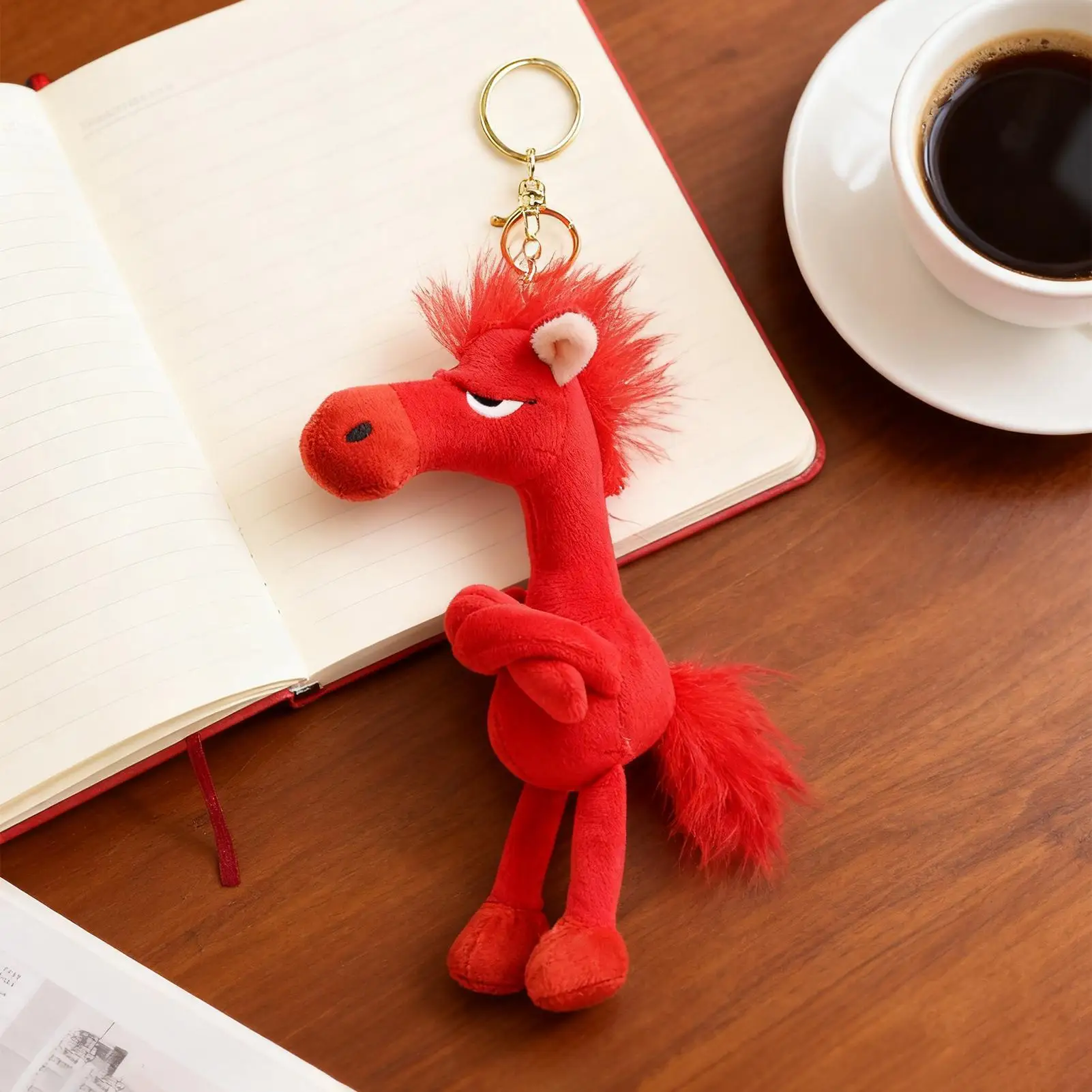 

Horse Purse Charm Individual Lightweight Long Lasting Keepsake Supplies 2026 Year Of The Horse Keychain For Family Friends