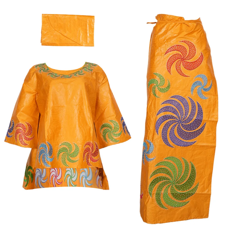 Robe de soirée africaine pour femmes, grande taille, Dashiki, Ankara, Bazin, robes longues de fête de mariage avec écharpe de sauna, nouvelle collection 2024