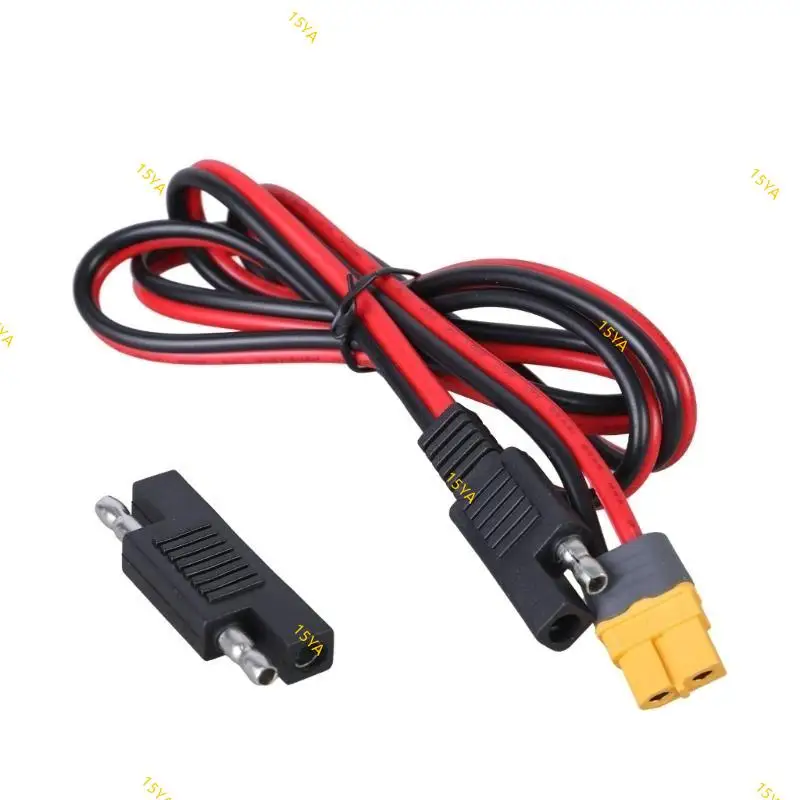 SAE to XT60 Female Extension Cable 14AWG XT60 to SAE Cable for Battery and Solar Generator