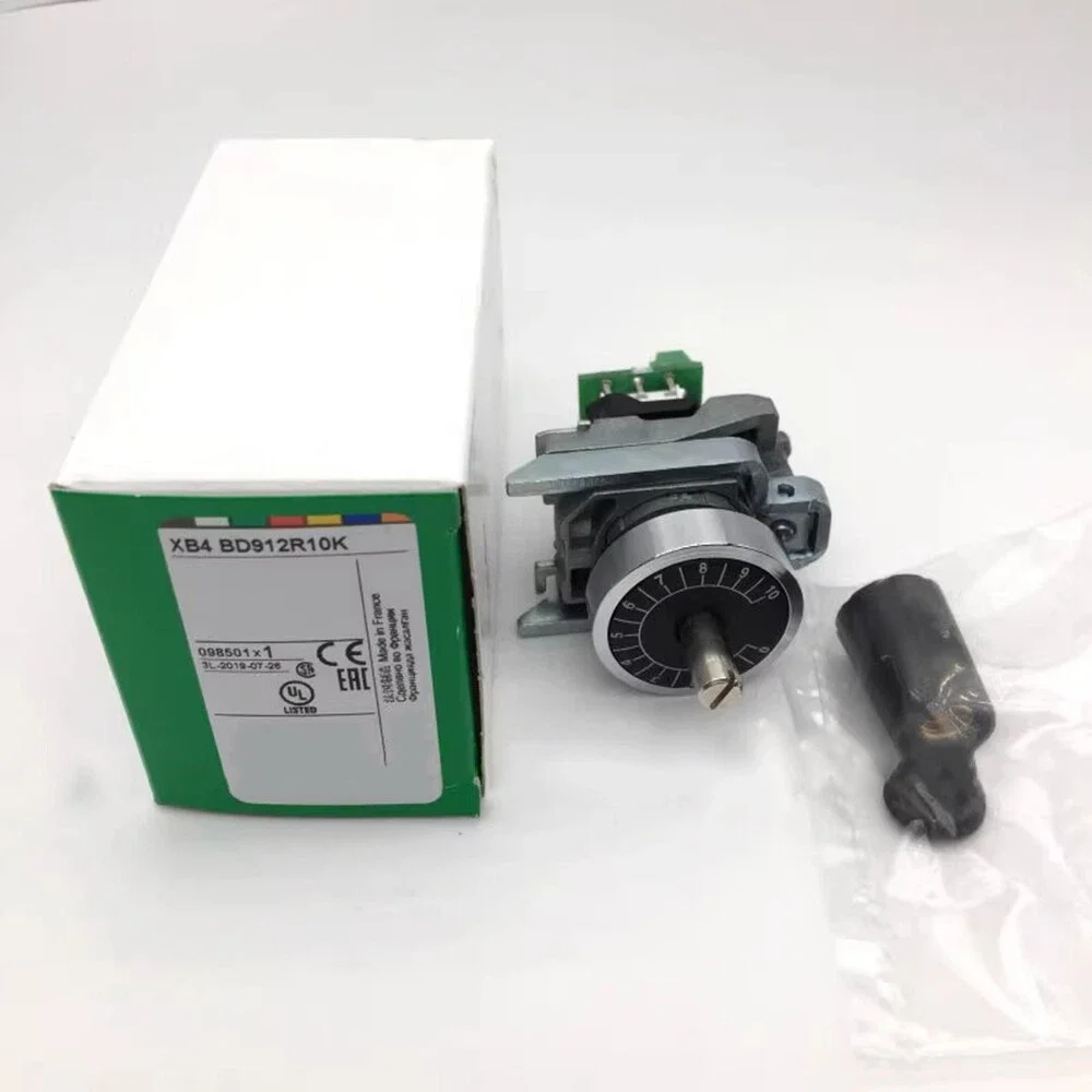 

XB4BD912R10K головка Ø22 + монтажное основание + потенциометр 10K