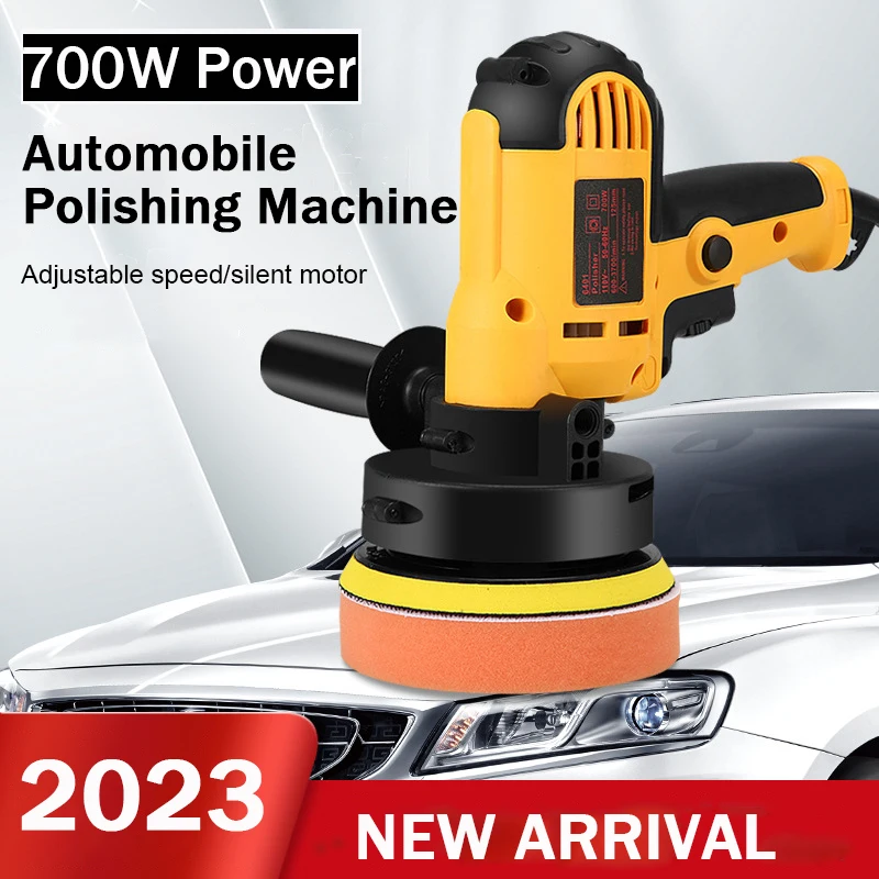 

700W Electric Car Polisher 220V/110V Wireless Auto Polishing Machine Sander Small Portable Polish Waxing Tools