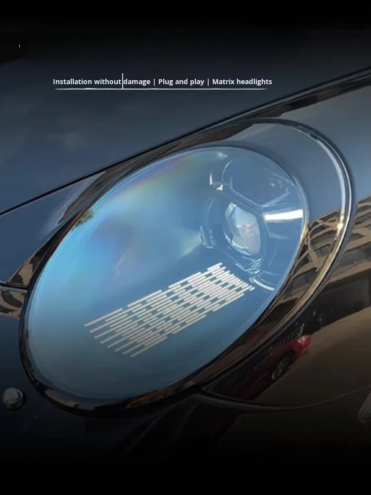 

Old Model to New 23 Model 992 White Light 12V Voltage High Quality New Matrix LED Headlight 997 911