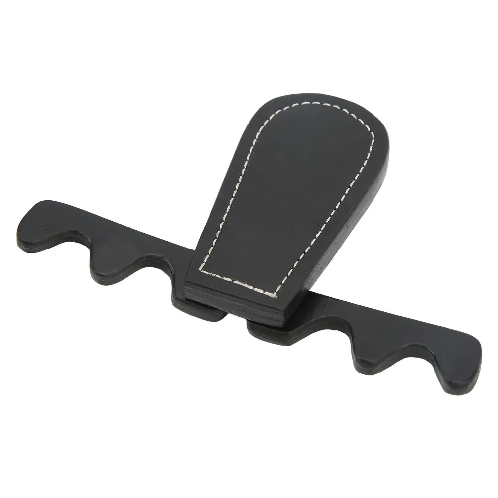 Billiard Accessories Portable Billiard Cue Rack 4 Holes Foldable Snooker Stick Holder Leather Pool Cue Holder Snooker Table