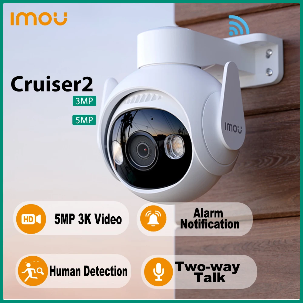 Dahua IMOU Cruiser 2 5MP 3MP 3K IP Kamera: Güvenlik ve Görüntü Kalitesi İçin En İyi Seçenek mi?