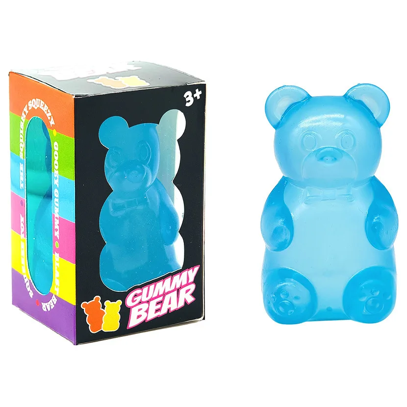 Nuevo Nee Little Bear Maltose Pinch, Pelota Antiestrés, Juguete para Aliviar el Estrés, Herramienta Antiestrés Musical, de Rebote Lento