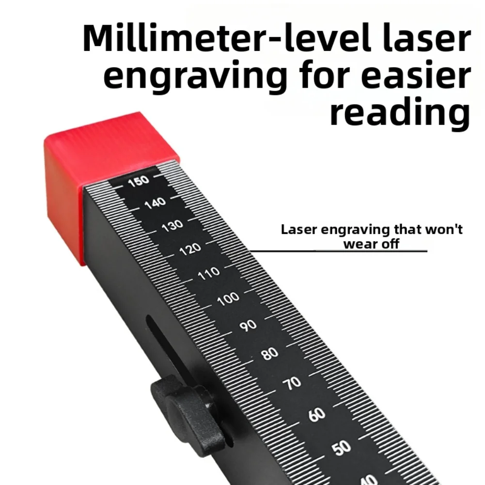 Level Tile Spacer with Adjustable Contour Marker and Dual Scale for Consistent Height and Smooth Tiling Process