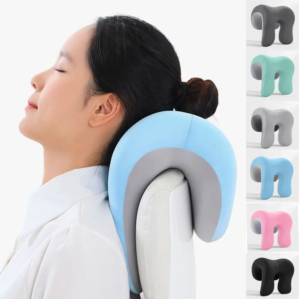 Nickerchenkissen aus Memory-Schaum, orthopädisches Stützschreibtisch, Nickerchen, Nackenstützkissen, atmungsaktiv, ergonomisches Design, Reisekissen, Büro-Rest