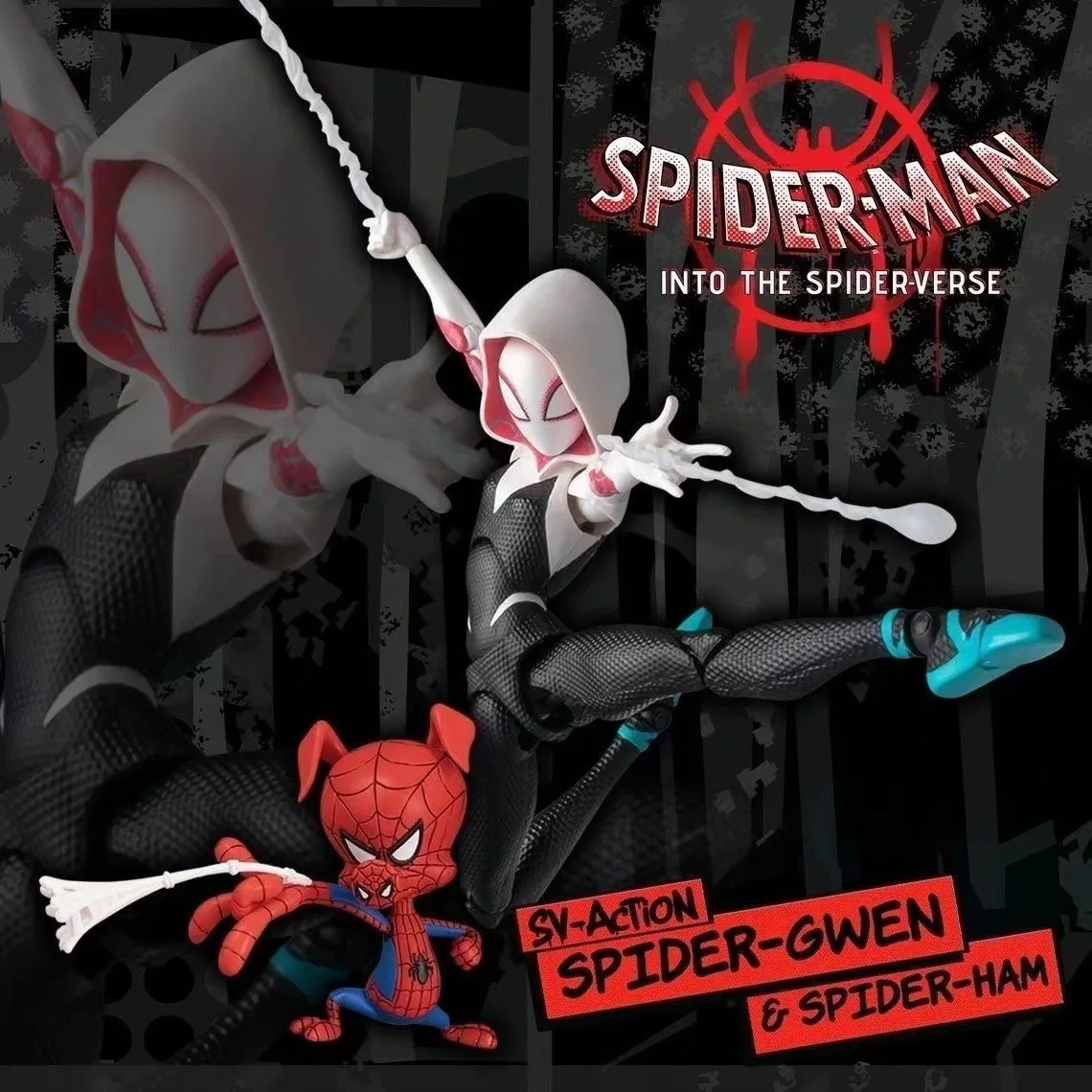 parallel-universe-sentinel-jessica-gwen-miles-spider-man-articulated-action-boxed-version-marvel-spider-man-figure-model-toy