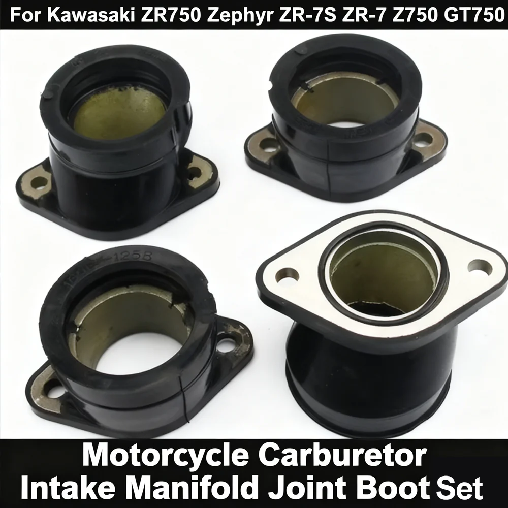

Carburetor Interface Intake Manifold Adapter Joint Boots Set For Kawasaki ZR750 Zephyr ZR-7S ZR-7 Z750 GT750 160651259 920551256