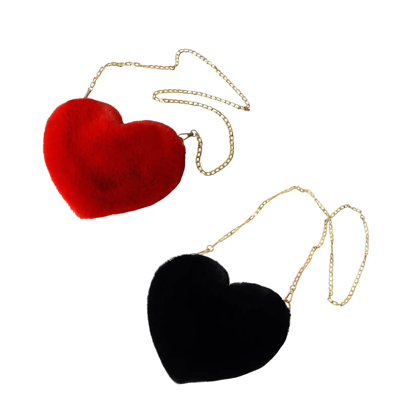 Fashion Heart Shoulder Bag Cute Lightweight Handbag Chain Shoulder Bag for Office