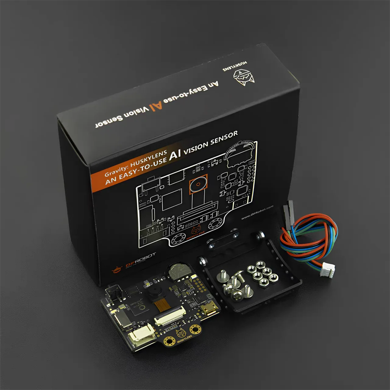 DFRobot AI Visual Inspection and Recognition Sensor Intelligent Patrol Car Recognition Camera Module