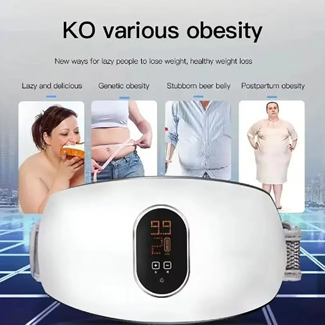 Portable Home Weight Loss Device for Localized Fat Burning, Belly Slimming, Leg Slimming, Male and Female Home Slimming Tools