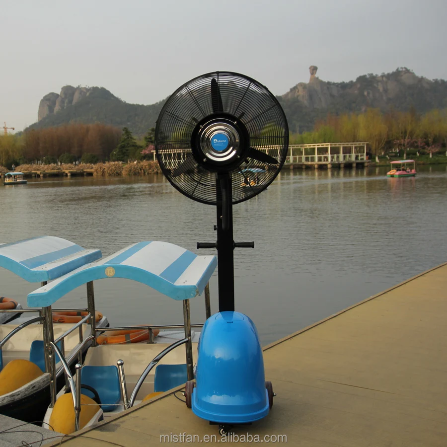 

26 Inch Hot Selling Model In European Market CE ROHS SASO Certificate Outdoor Water Misting Fan