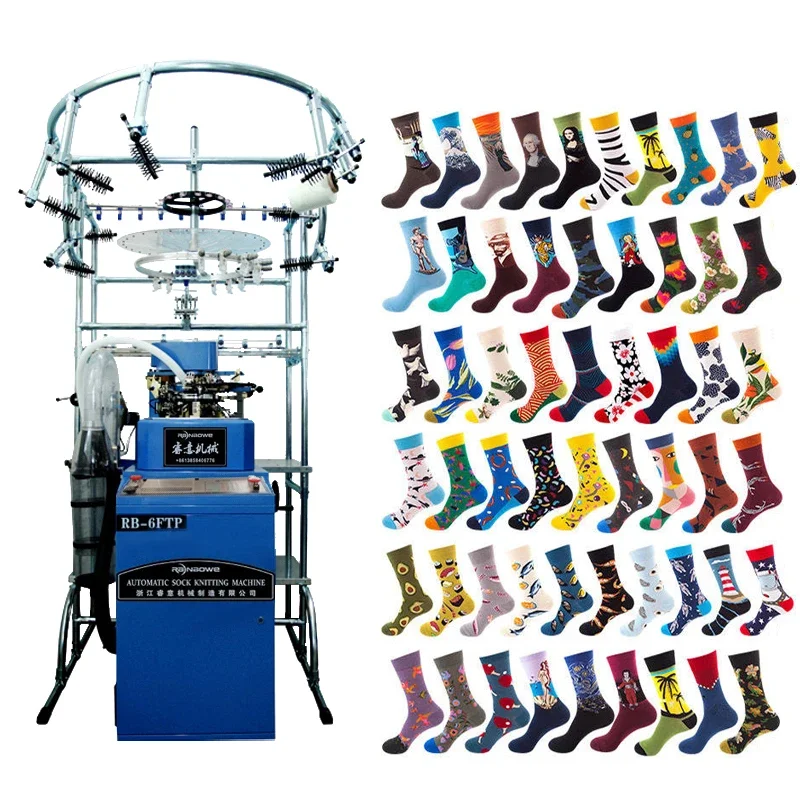 China High Speed Socks Making Machine Automatic Sock Knitting Machine for Sewing Socks