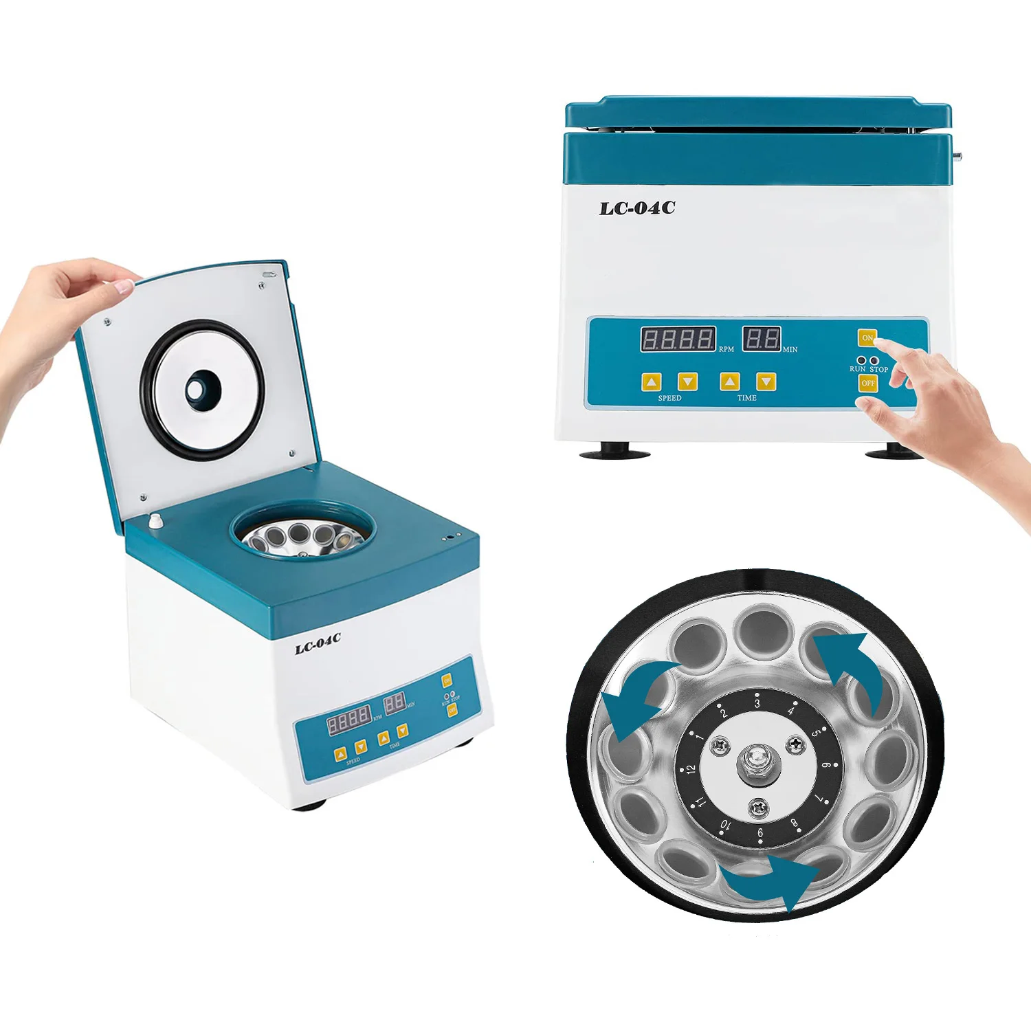 LC-04C Micro Electric PRF Centrifugal for PRP Machine Platelet Rich Plasma Centrifuge Medical Device