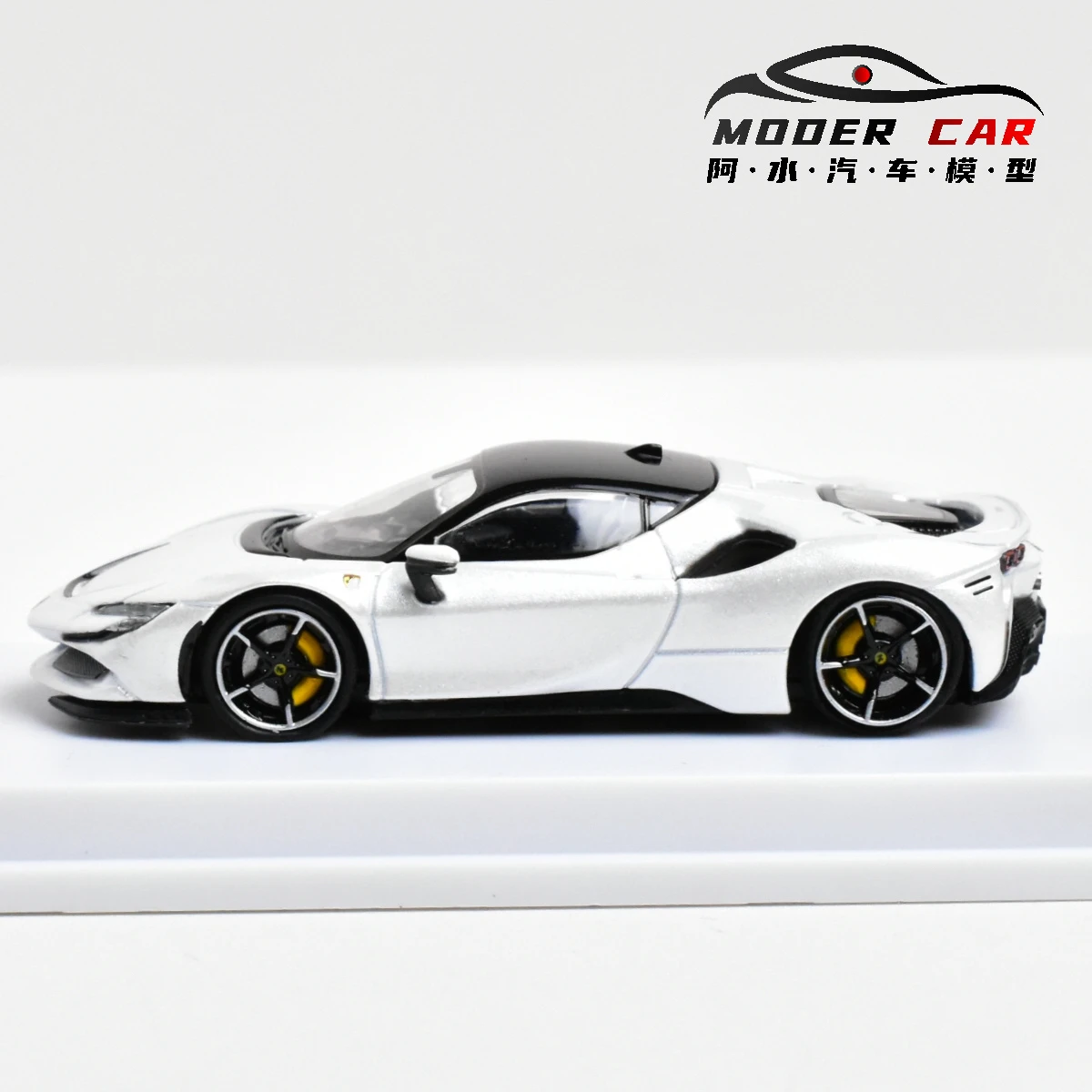 MJ 1:64 SF90 Hard top Diecast Model Car