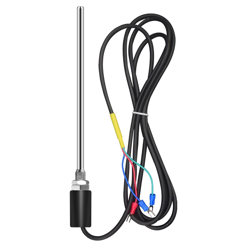 Probe Type Thermocouple Temperature Sensor Thread M12 K PT100 Line Length 1/2/3 4/5M 0-600°C Temperature Controller Screw 200mm