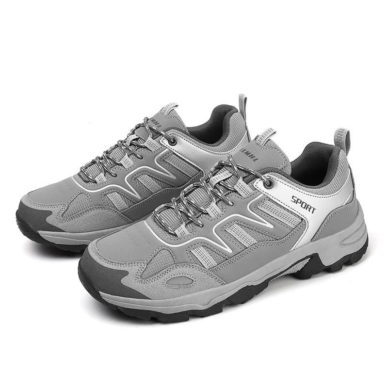 Outdoor Trail Running Shoes Anti-slip Breathable Men's Sneakers Men's Sports Walking Lightweight Multifunctional Travel Shoes