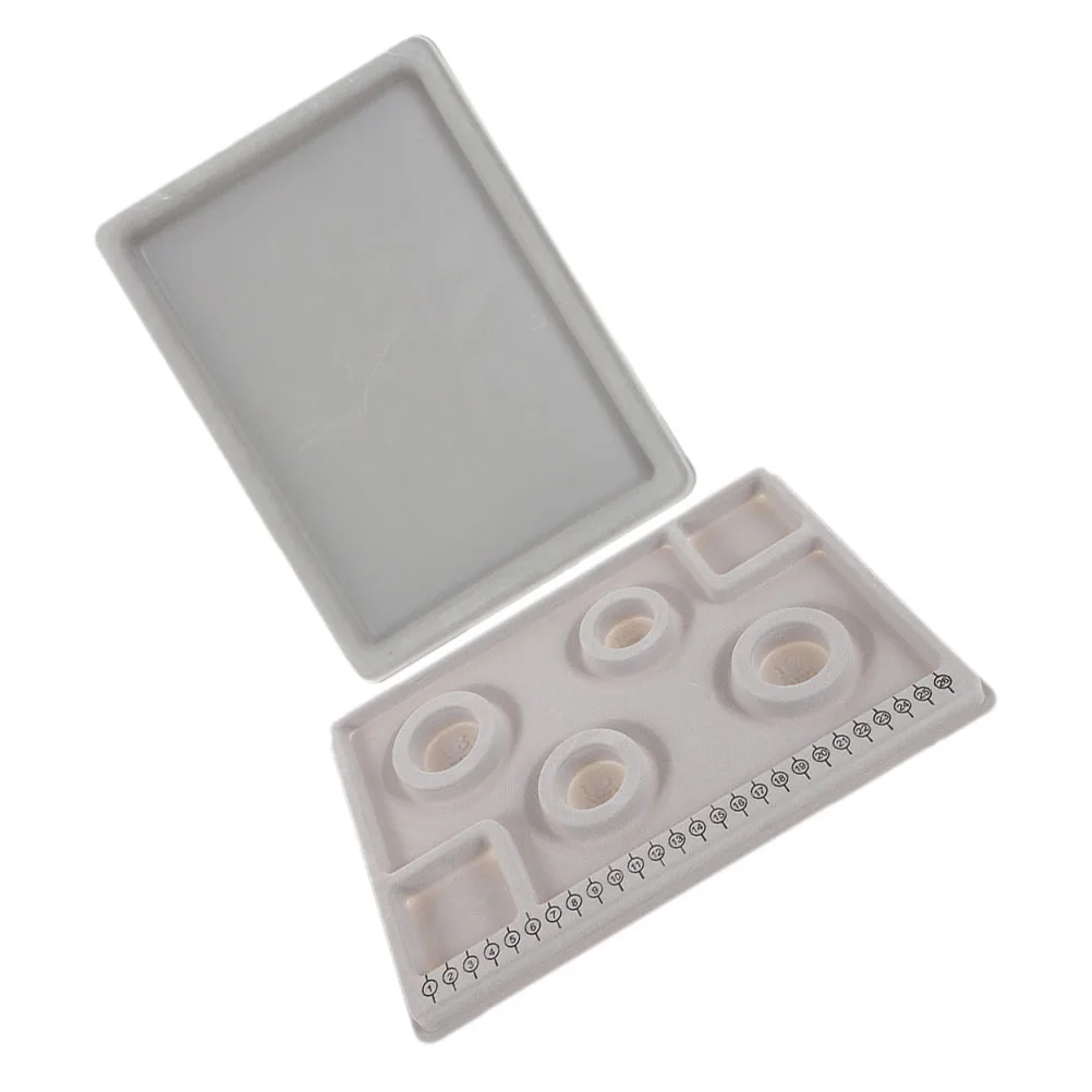 2 pçs pulseira grânulo design placa jóias fazendo bandeja organizador prático ferramenta de miçangas para artesanato jóias fazendo suprimentos