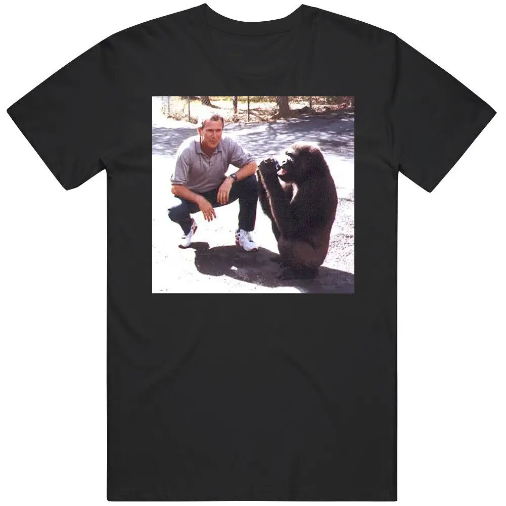 President George Bush Harambe Gorilla T Shirt