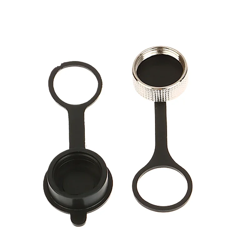 Connector Plug Cover Waterproof Dust Rubber Metal Cap Circular Connector Protective Socket Sleeves