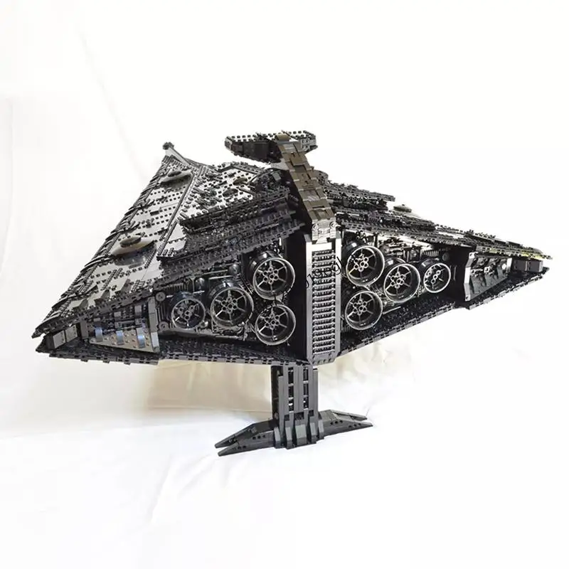 جديد 10100 قطعة فيلم معركة النجوم MOC في نهاية المطاف الألفية الكسوف Dreadnought نموذج لتقوم بها بنفسك الأفكار الإبداعية لعبة أطفال تجميع لغز هدية #2