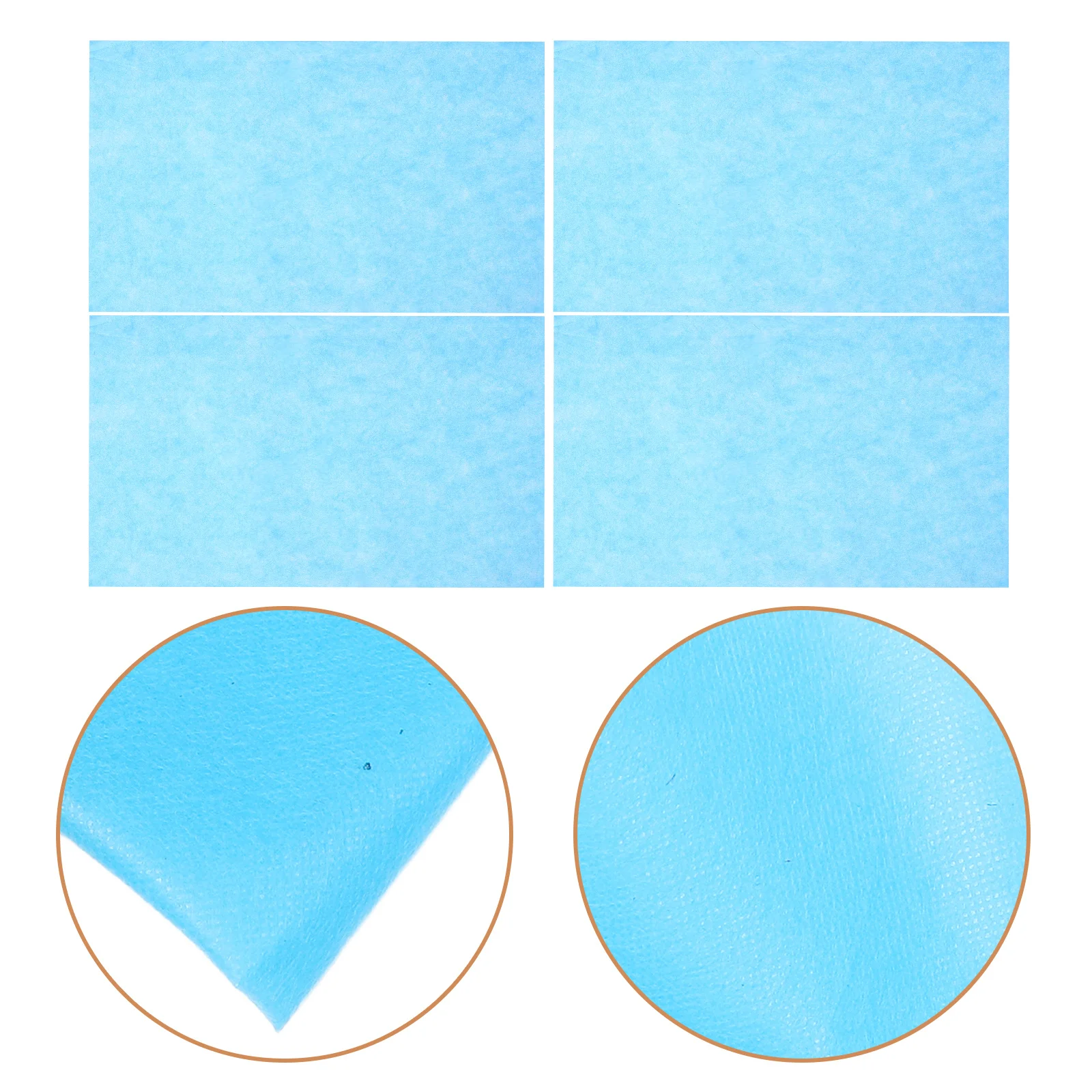 

100Pcs Disposable Footrest Stool Covers Non-Woven Waterproof Oil Resistant Pedicure Foot Bath Salon Spa Massage Table Sheets