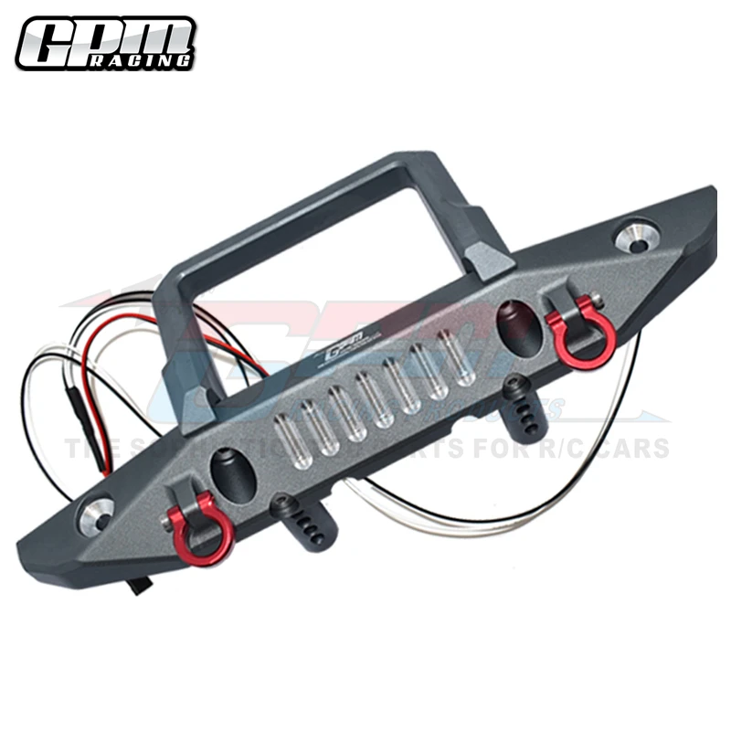 GPM Aluminium Front Bumper With D-Rings For AXIAL 1/6 SCX6