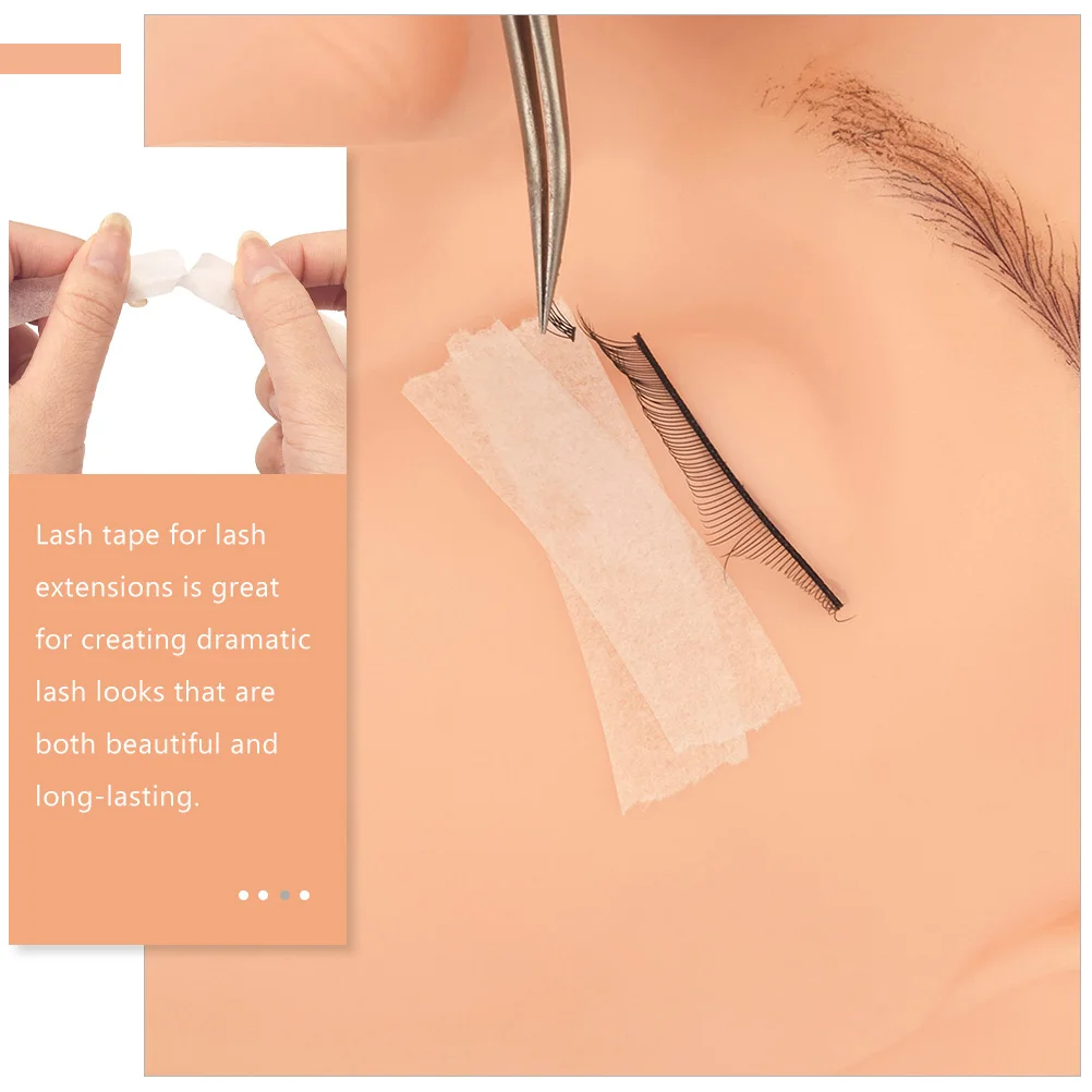 

1 Roll Eyelash Extension Tape Non-Woven Fabric Lash Tape For Makeup Artists Skin-Friendly Breathable No Residue Lash Supplies