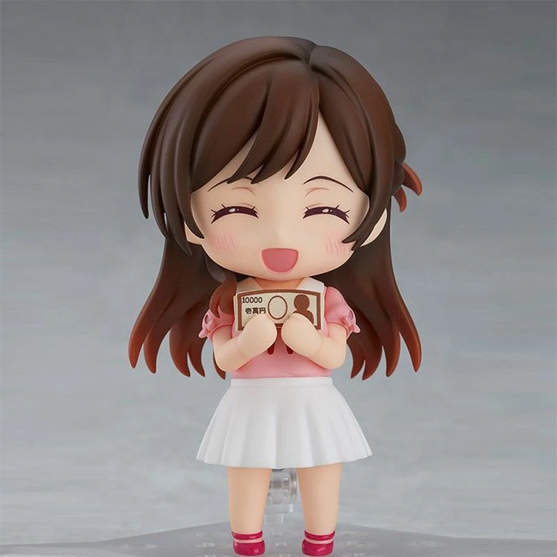 

10cm Cute Rental Girlfriend Figurine Chizuru Mizuhara Action Figures #1473 Q Version Anime PVC Collectible Model Ornament Gift