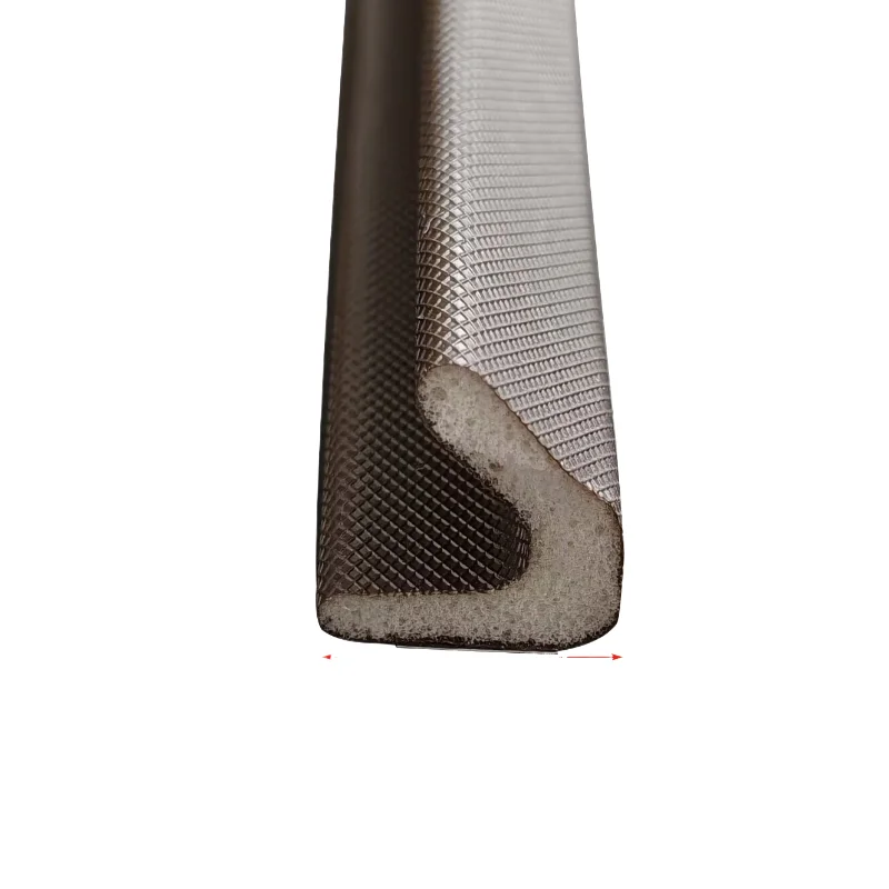 Various shapes of door and  seals soundproofing wrap-around PU sealing strips
