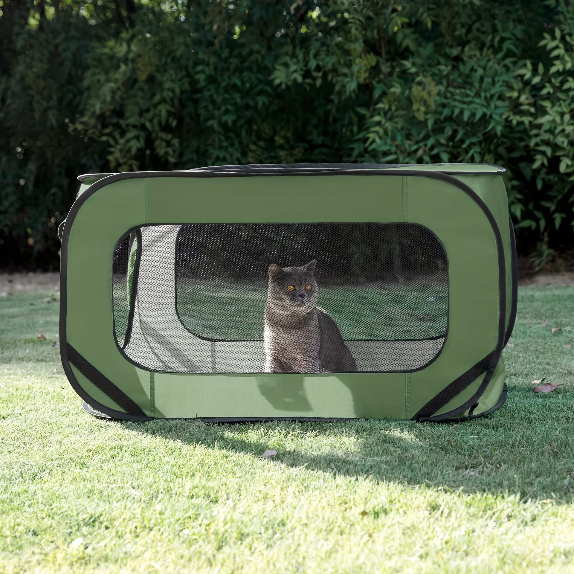 Casa portátil para gatos y perros pequeños – Interior y exterior - imagen 3