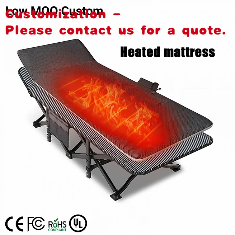 Custom.Mydays في الهواء الطلق خفيفة الوزن مريحة للطي التخييم خيمة المهد السرير مع التدفئة دفء ثابت وسادة النوم الراحة #1