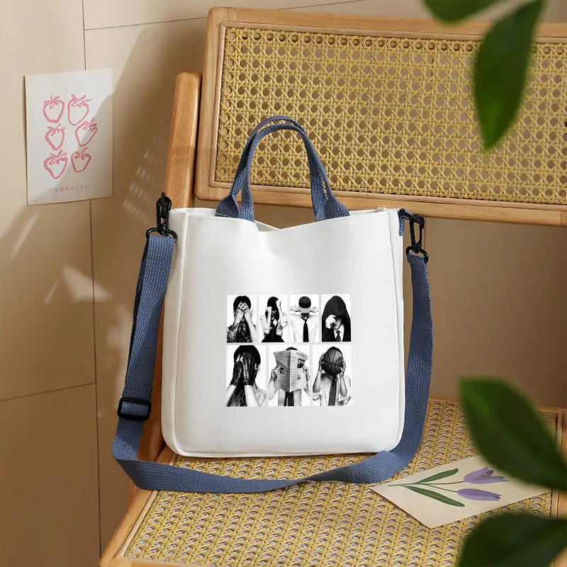 Fashion Crossbody Bags Arirang 2.0 World Tour 2026 Tote Bag Large Capacity Multifunctional Reusable Handbags Women Kpop Fan Gift