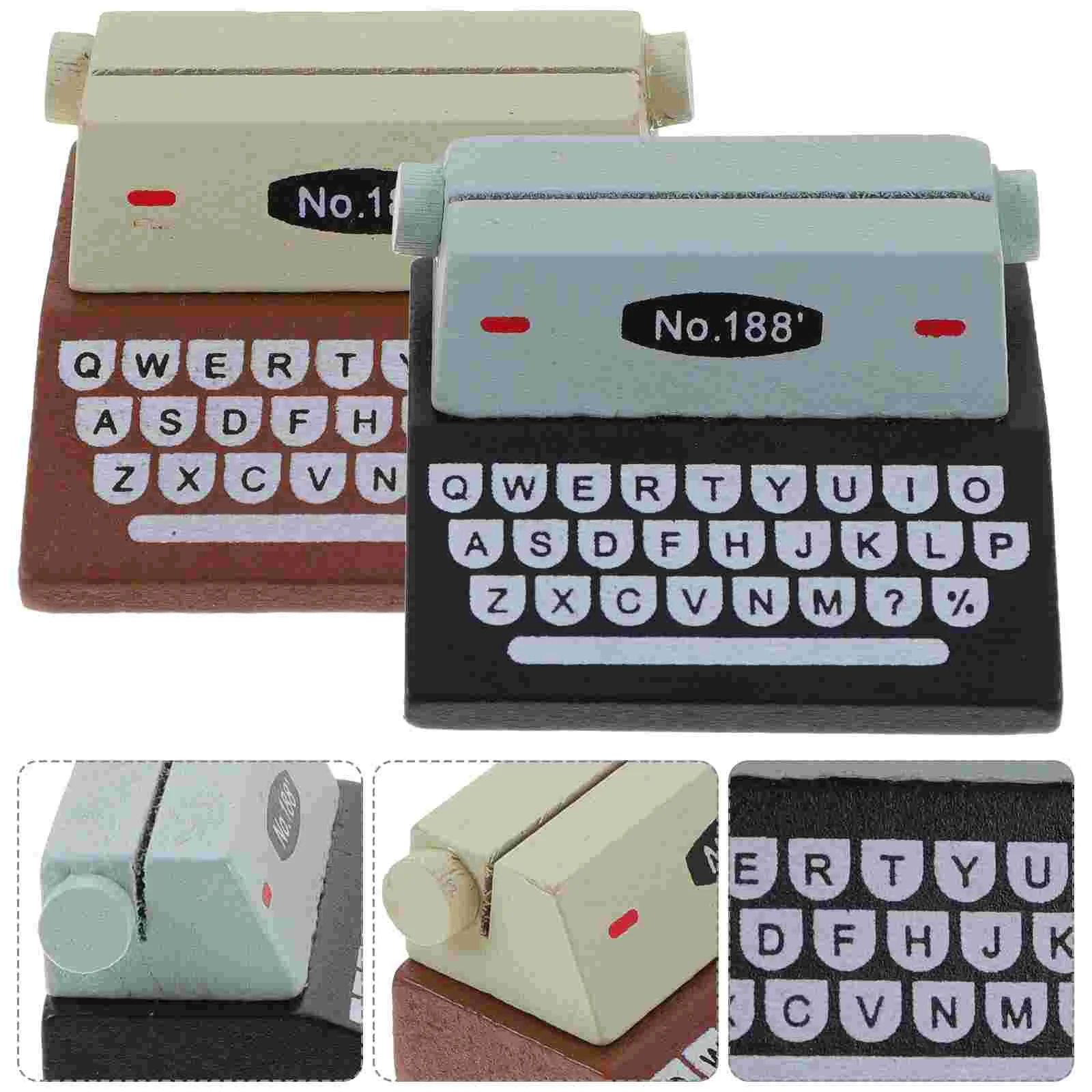 2 Pcs Wooden Memo Pad Clip Compact Stand Multi function Picture Holder Desktop Cards Clips Household Office Use Reusable Note