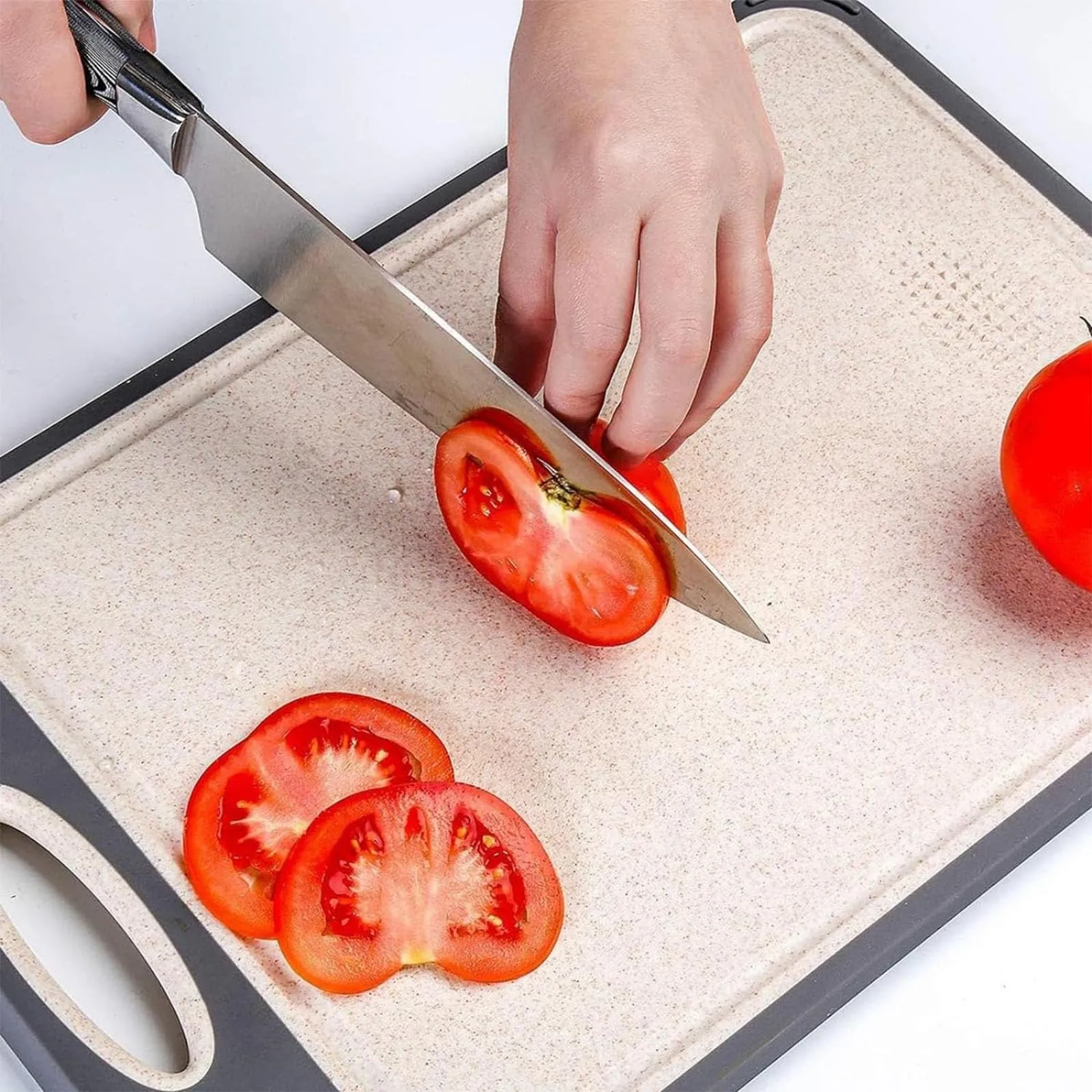 

Titanium Cutting Boards for Kitchen, Stainless Steel Cutting Board, 304 Stainless Steel Double-Sided Food Grade Cutting Board