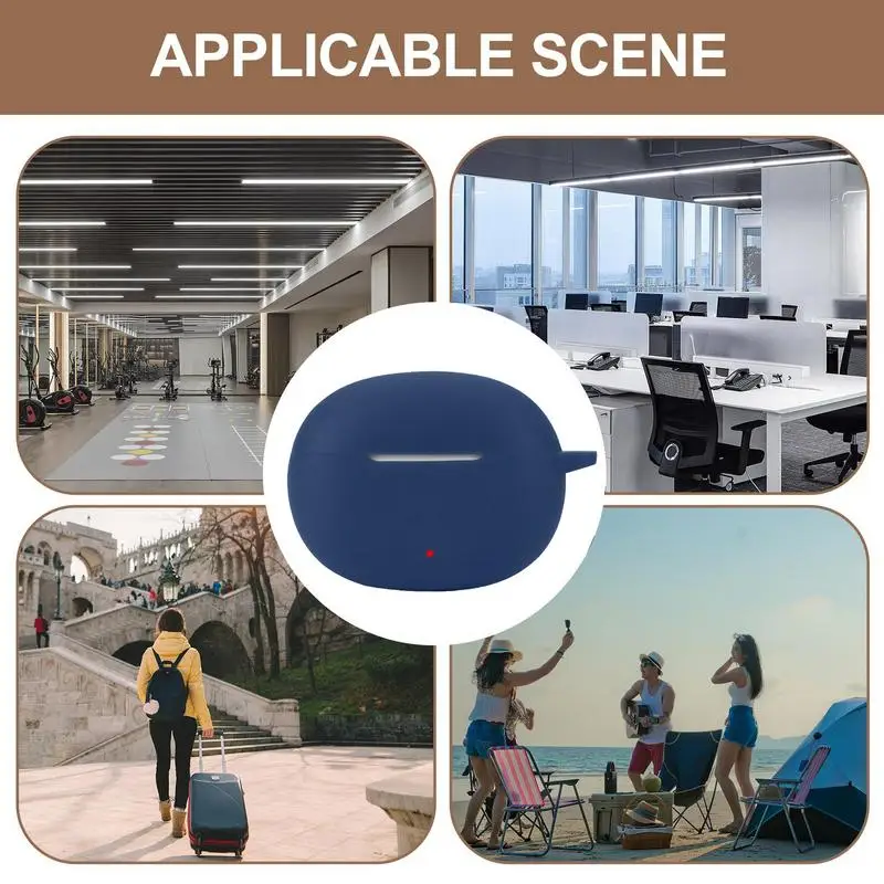 Silicone Case For Honor Choice Earbuds X5 Protective Earphone Cover Anti-drop Charging Box Sleeve For Earphones