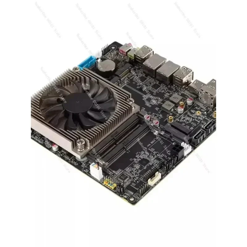 Uitra hubený AMD ryzen R7 5825U 17 * 17 mini mala itx základní deska, průmyslový NAS základní deska vhodný pro měkké frézku AIO