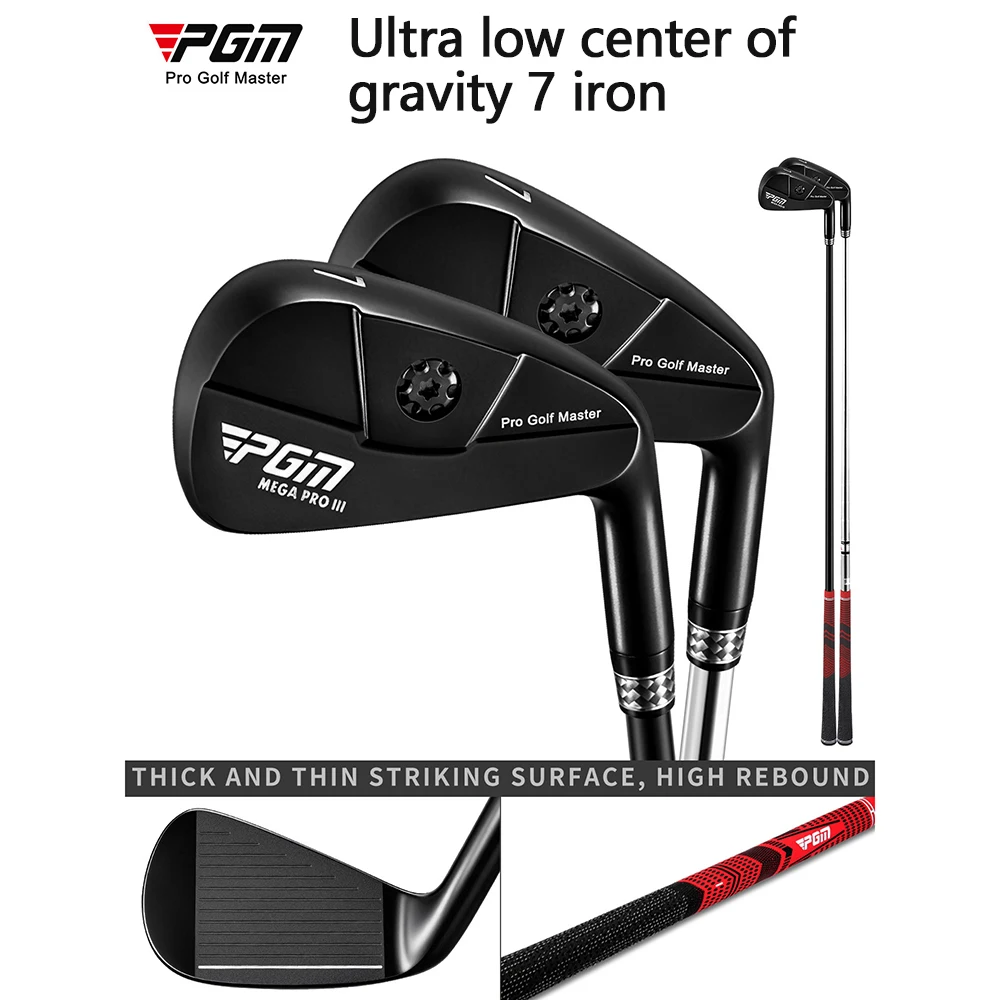 PGM Golf 7 Iron Single Club,Carbon rod,iron rod Hollow Body Design,Professional Golf Iron Club Excellent handling performance