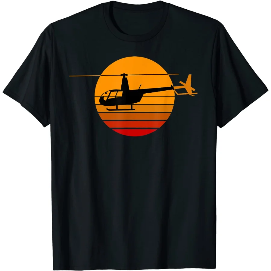 

R44 Helicopter Pilot Aviation-R44 Helicopter Men T-Shirt Short Casual 100% Cotton O-Neck Tops Tees