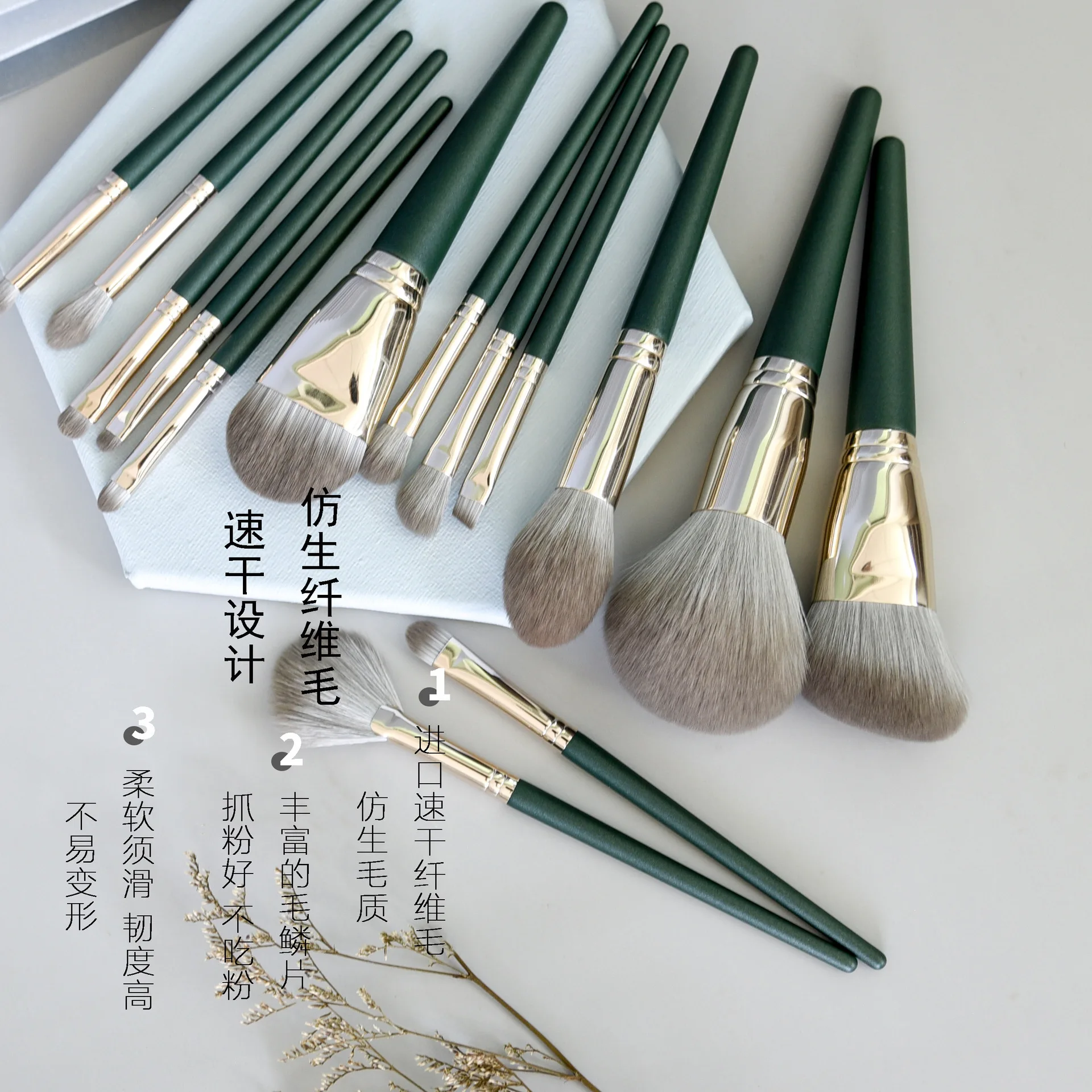 Make-Up Borstels Zachte Pluizige Make-Up Tools Cosmetisch Poeder Oogschaduw Foundation Blending Beauty Make-Up Borstel Schoonheid