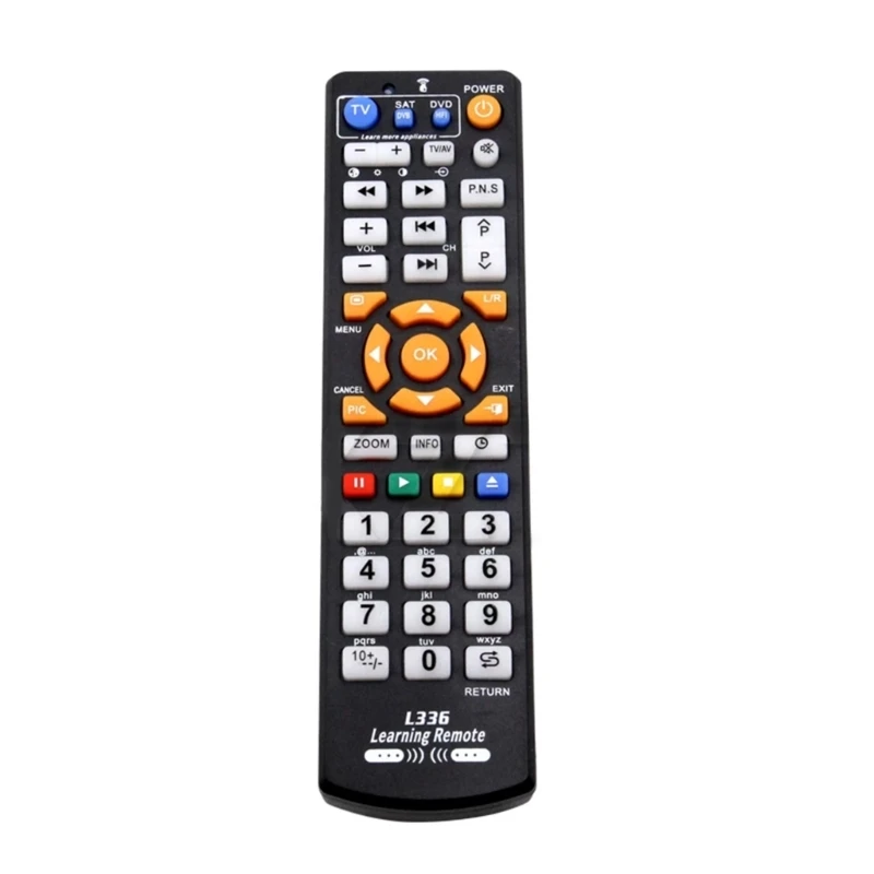 Small Infrare L336 Remote Control with Learn Function for TV CBL DVD SAT STB DVB HIFI TV BOX STR-T Learning Drop Shipping