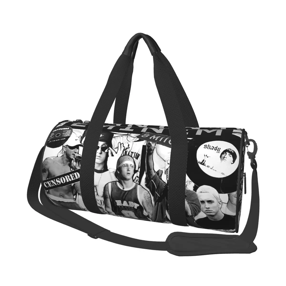 

Eminem Large Duffle Gym Bag Multi-Functional Duffle Travel Bags Handbags Fitness bag