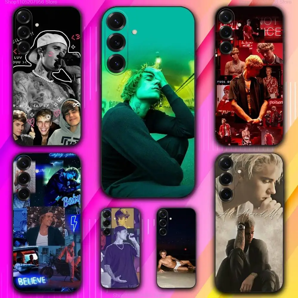 

J-Justins Singer B-Bieber Phone Case For Samsung A 73,72,71,53,52,51,41,40,30,22,21,13,12,Note 20,10,9 Ultra Pro 5G Soft