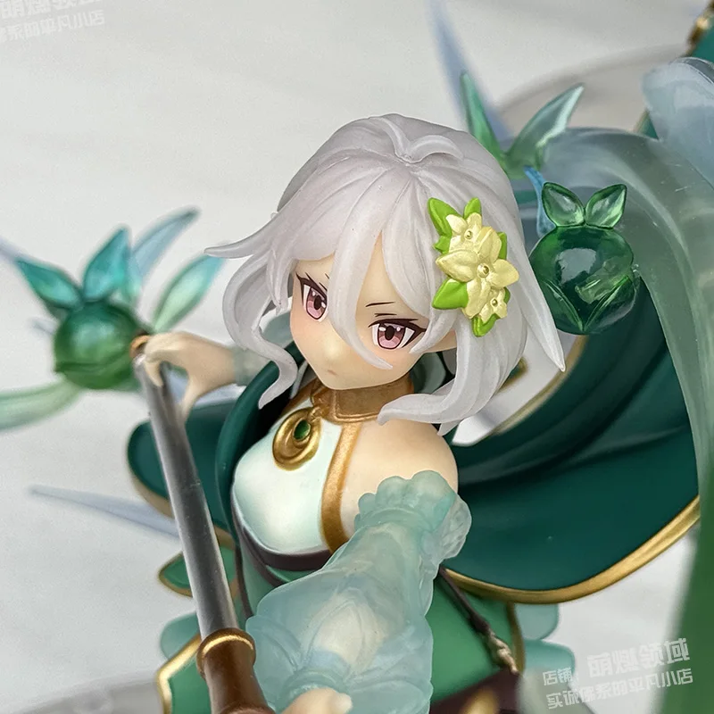 Domestic Xh/Ay Princess Connection Coconut Handmade White Haired White Hair Elf Model Welding Cute And Burning Collection Gift