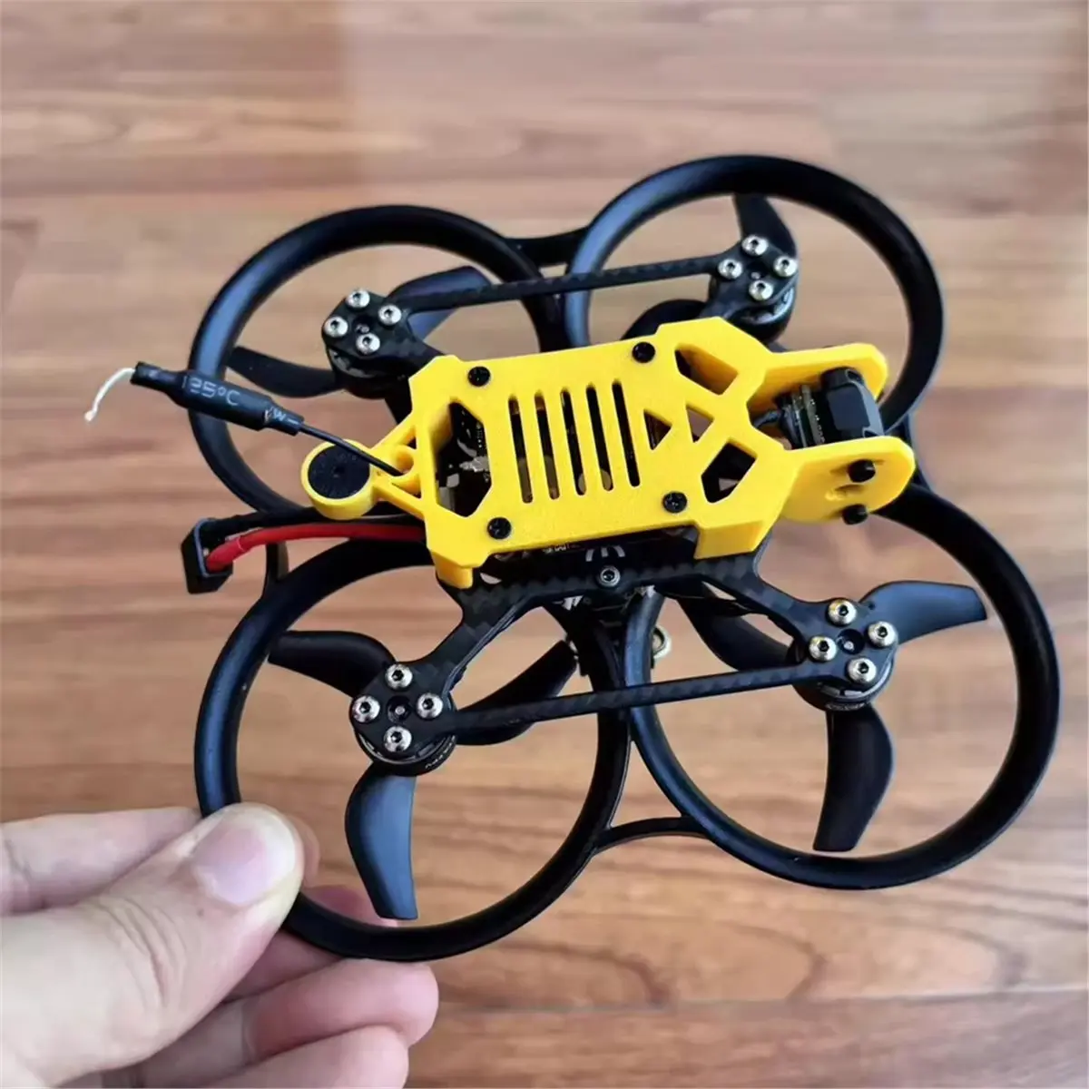 Soporte de diseño ahuecado para transmisor de vídeo de Dron FPV para unidad de aire O4 Lite para Pavo 20 Pro