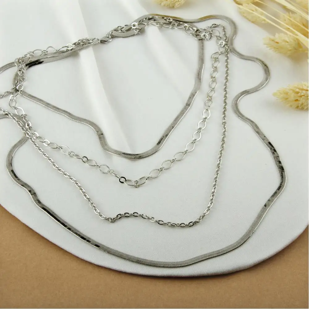 Italian Chain Lux Kombinli Necklace