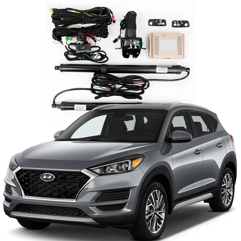 For Hyundai Tucson Electric tailgate power operated trunk Retrofit tail box Vehicle accessories actuators front button